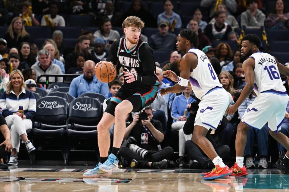 v站体育-贾伦报销无缘战旧主！爵士3人20+仍遭灰熊逆转 孟菲斯8人上双